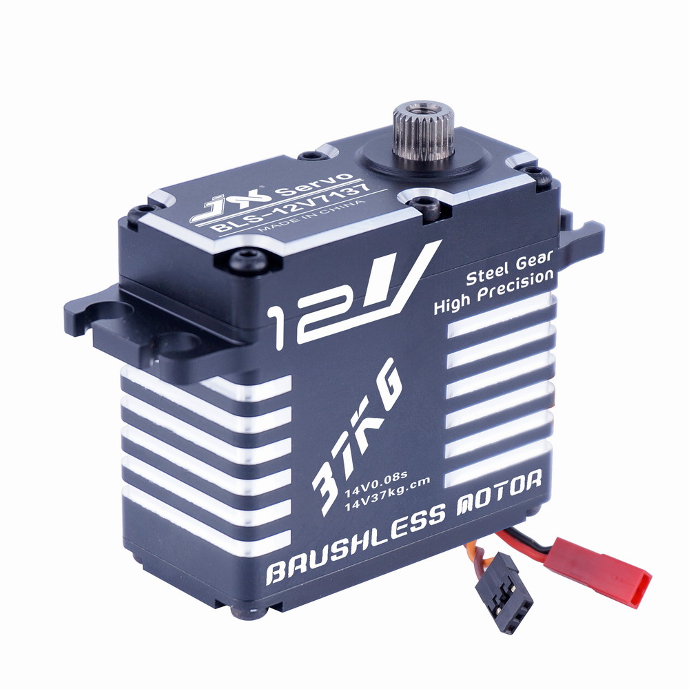 BLS-12V7137 37KG 12V  High Precision Steel Gear Full CNC Aluminium Shell Structure Digital Brushless